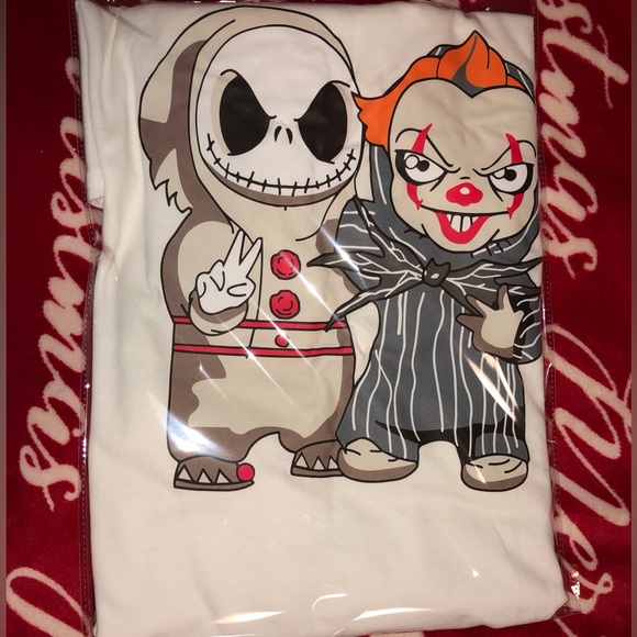 Custom Made Character White Tee 🎃 - Picture 2 of 3